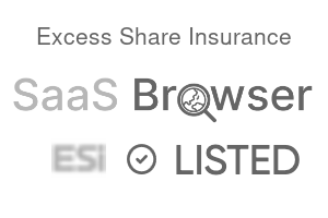 Excess Share Insurance - SaaS Browser Verified Badge