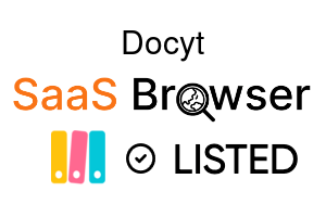 Docyt - SaaS Browser Verified Badge