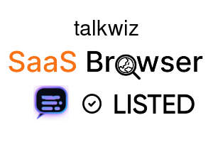 talkwiz - SaaS Browser Verified Badge