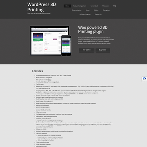 wp3dprinting Screenshot