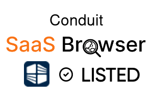 Conduit - SaaS Browser Verified Badge
