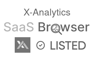 X-Analytics - SaaS Browser Verified Badge