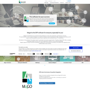 Mago ERP Screenshot