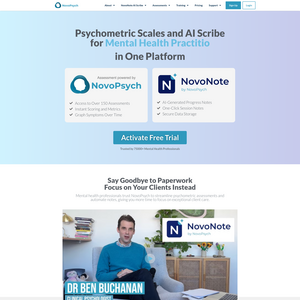 NovoPsych Screenshot