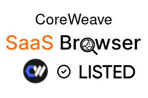 CoreWeave - SaaS Browser Verified Badge