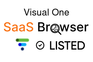Visual One - SaaS Browser Verified Badge