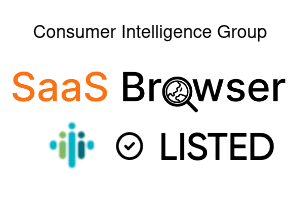 Consumer Intelligence Group - SaaS Browser Verified Badge