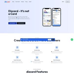 Dizcard Screenshot