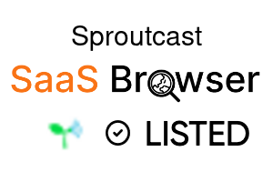 Sproutcast - SaaS Browser Verified Badge