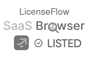 LicenseFlow - SaaS Browser Verified Badge
