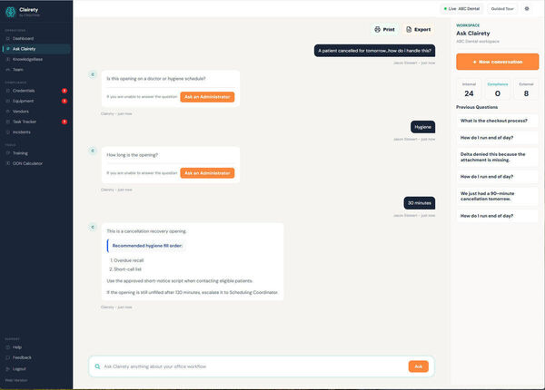 Clairety Screenshot 2