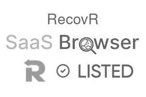 RecovR - SaaS Browser Verified Badge