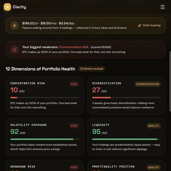 Crypto Clarity AI Screenshot 7