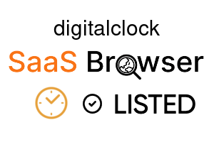 digitalclock - SaaS Browser Verified Badge