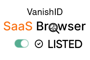 VanishID - SaaS Browser Verified Badge