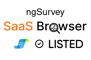 ngSurvey - SaaS Browser Verified Badge