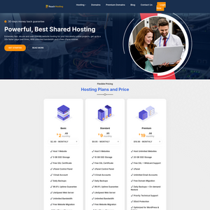 ReachHosting Screenshot