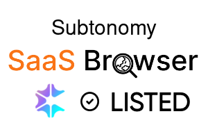 Subtonomy - SaaS Browser Verified Badge