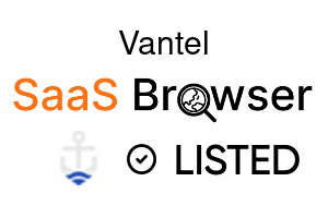 Vantel - SaaS Browser Verified Badge