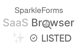 SparkleForms - SaaS Browser Verified Badge