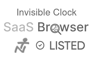 Invisible Clock - SaaS Browser Verified Badge