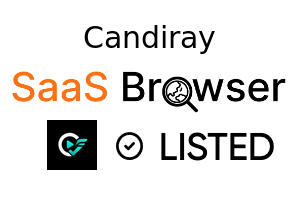 Candiray - SaaS Browser Verified Badge
