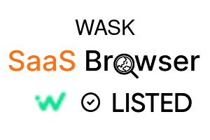 WASK - SaaS Browser Verified Badge