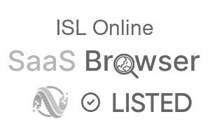 ISL Online - SaaS Browser Verified Badge