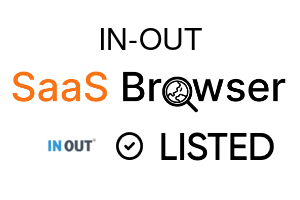 IN-OUT - SaaS Browser Verified Badge