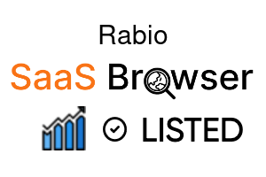 Rabio - SaaS Browser Verified Badge