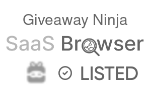 Giveaway Ninja - SaaS Browser Verified Badge