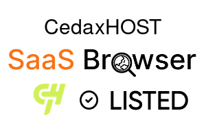 CedaxHOST - SaaS Browser Verified Badge