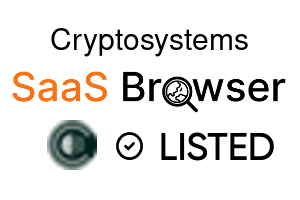 Cryptosystems - SaaS Browser Verified Badge
