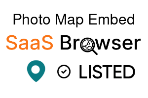 Photo Map Embed - SaaS Browser Verified Badge