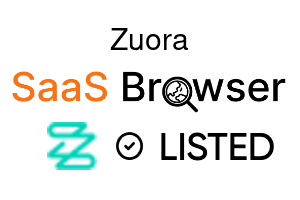 Zuora - SaaS Browser Verified Badge