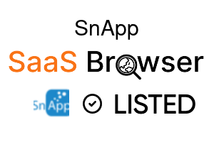 SnApp - SaaS Browser Verified Badge