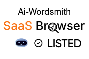 Ai-Wordsmith - SaaS Browser Verified Badge