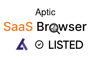 Aptic - SaaS Browser Verified Badge