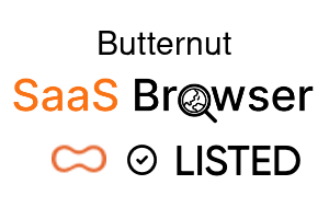 Butternut - SaaS Browser Verified Badge