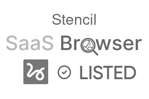 Stencil - SaaS Browser Verified Badge