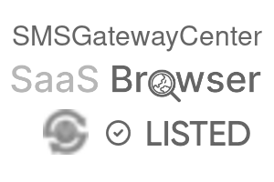 SMSGatewayCenter - SaaS Browser Verified Badge