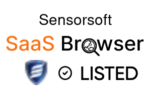 Sensorsoft - SaaS Browser Verified Badge