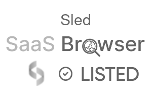 Sled - SaaS Browser Verified Badge