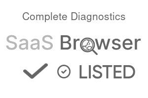 Complete Diagnostics - SaaS Browser Verified Badge
