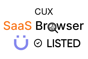 CUX - SaaS Browser Verified Badge