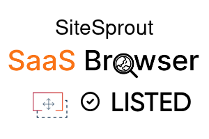 SiteSprout - SaaS Browser Verified Badge