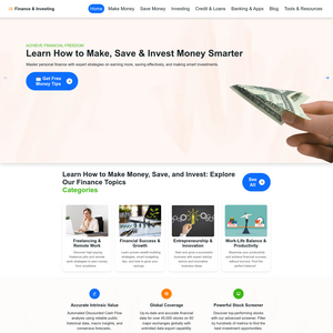 Financial Freedom Hub Screenshot