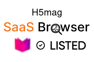 H5mag - SaaS Browser Verified Badge
