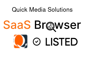 Quick Media Solutions - SaaS Browser Verified Badge