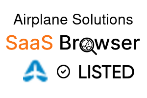 Airplane Solutions - SaaS Browser Verified Badge